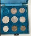 NL* VATICANO Papa PIO XII Serie completa di 8 Valori 1939 I in Astuccio FDC
