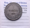 NL* FINLANDIA ALESSANDRO III 1 MARKKA Argento 1892