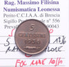 NL* SAN MARINO 5 CENTESIMI RAME 1936 FDC RAME ROSSO Perizia Filisina Massimo