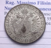 NL* AUSTRIA FERDINAND II 20 KREUZER SILVER 1848 A SUPER preservation