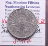 NL* VEIII 2 LIRE ARGENTO AQUILA SABAUDA 1905 SPL/FDC Perizia Filisina Massimo