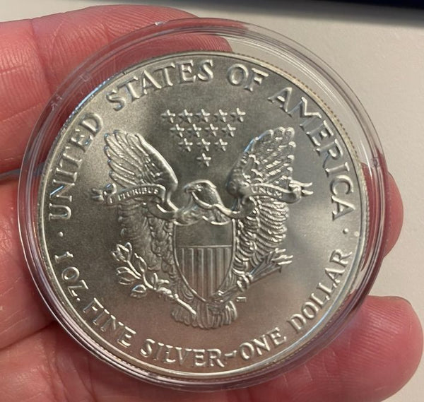 NL* STATI UNITI 1 DOLLARO ARGENTO 1986 1 ONCIA OZ ARGENTO PURO Liberty Walking