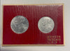 NL* VATICANO PIO XII 5 E 10 LIRE ITALMA  1947 FDC in cartoncino originale Zecca