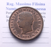 NL* LOMBARDIA NAPOLEONE I Soldo Rame 1813 MILANO come da foto