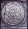 NL* BOTSWANA 5 PULA 1988 ARGENTO Silver OLYMPIC GAMES PROOF IN OBLO' PROTETTIVO