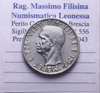 NL* VEIII ALBANIA 5 LEK Argento 1939 XVII come da foto