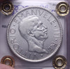 NL* VEIII 20 LIRE ARGENTO 1927 LITTORE NC Q.BB Perizia Filisina Massimo