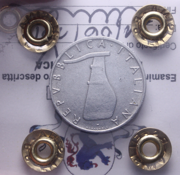 NL* Italia Repubblica 5 LIRE DELFINO 1956 MOLTO RARA BB Perizia Filisina Massimo