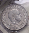 NL* VEIII 1 LIRA ARGENTO 1908 QUADRIOGA VELOCE RARA BB/SPL Perizia Cavaliere