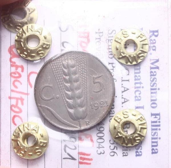NL* VEIII Italia 5 CENTESIMI SPIGA 1921 Q.FDC/FDC Perizia Filisina Massimo