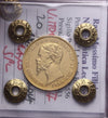 NL* SAVOIA VITTORIO EMANUELE II 20 Lire ORO 1850 GENOVA SPL Perizia Filisina M.