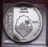 EN* SAINT MARTIN 2004 1 1/2 EURO SILVER ESSAI PROOF La Ville de Paris FS