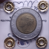 NL* Italia 500 LIRE 1992 VARIANTE FIRMA GRANDE FDC Perizia Filisina Massimo