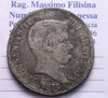 NL* DUE SICILIE FERDINANDO II 1/2 PIASTRA 60 Grana Argento 1838 come da foto