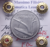 NL* Italia Repubblica 10 LIRE 1991 ASSE RUOTATO 180° FDC Perizia Filisina