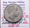 NL* VEIII 2 LIRE ARGENTO 1903 AQUILA Sabauda RRR R3 Q.BB/BB Perizia Filisina M