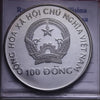 NL* VIETNAM 100 DONG ARGENTO SILVER 1995 Olimpiadi Atlanta 1996