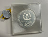 EN* G.D.R. EAST GERMANY 10 DM 1984 ALFRED BREHM PROOF PP WITH SEAL