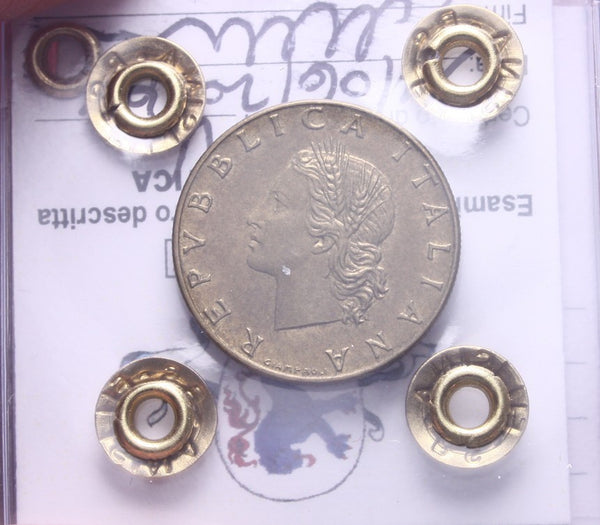 NL* ITALIA Repubblica 20 LIRE BRONZITAL 1957 QFDC/FDC Perizia Filisina Massimo