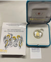 NL* VATICANO FRANCESCO 5 Euro 2019 ORO e ARGENTO CIRCOLO DI SAN PIETRO PROOF