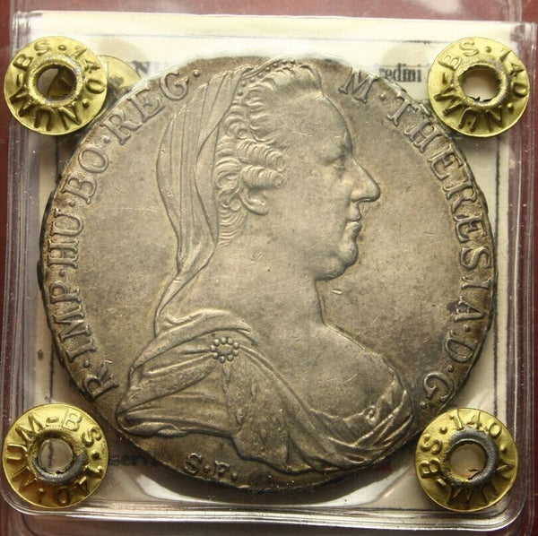 NL* ITALIA TALLERO CONVENZIONE ARGENTO 1780 ROMA SPL + Perizia Manfredini Paolo