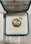 NL* VATICANO FRANCESCO 5 Euro 2019 ORO e ARGENTO CIRCOLO DI SAN PIETRO PROOF