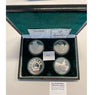NL* CHINA CINA Silver Set 1984 Figure Storiche 4 pezzi da 5 YUAN ARGENTO PROOF