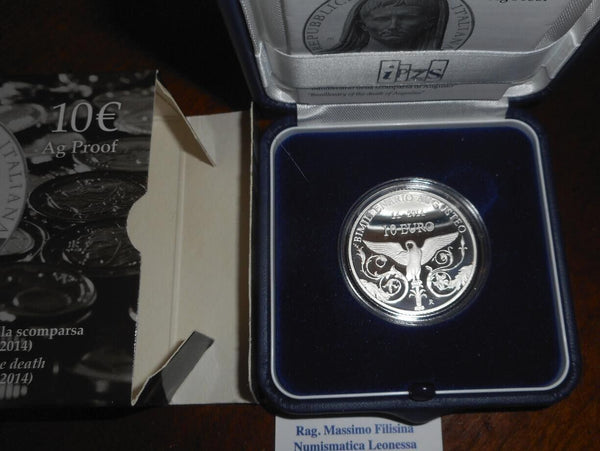 NL* ITALY 10 EURO Silver 2014 2000TH ANNIVERSARY OF AUGUSTO PROOF Mint Set