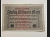 NL* REICHSBANKONOTE 50 MILLIONEN MARK BERLINO 1/9/1923 076331