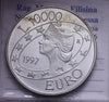 NL* SAN MARINO 10000 LIRE Argento 1997 BENVENUTO EURO PROOF