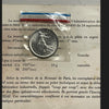 NL* FRANCE MONNAIE DE PARIS 5 FRANCS 1970 Semeuse ESSAI Avec certificat BU - UNC