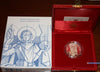 NL*  Papa Giovanni Paolo II 5000 Lire Argento 2001 PASQUA RESURREZIONE PROOF Set