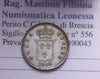 NL* DUE SICILIE FERDINANDO II BORBONE Mezzo Carlino 5 Grana 1846 superba conserv