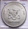 NL* CANADA ONTARIO 1967 GETTONE/MEDAGLIA MINIERE in Ontario
