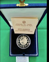 NL* ITALIA 10000 Lire Argento 1995 Conferenza Di Messina PROOF SET Zecca